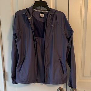 Nike Checkered Purple Jacket